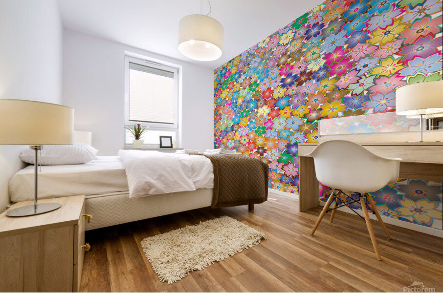 Floral Flowers Mural print