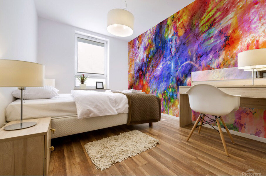 Abstract Colorful Mural print