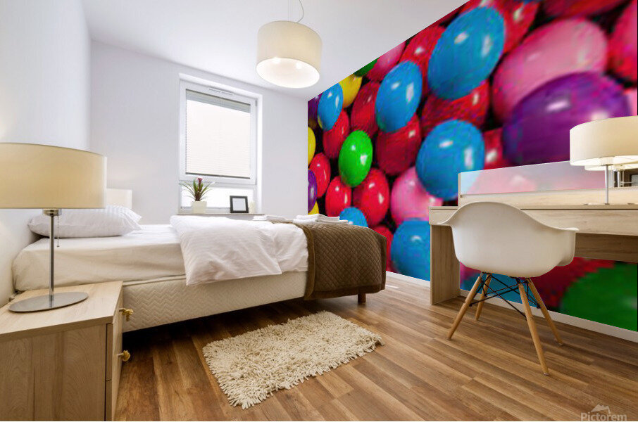 bubble gum Mural print