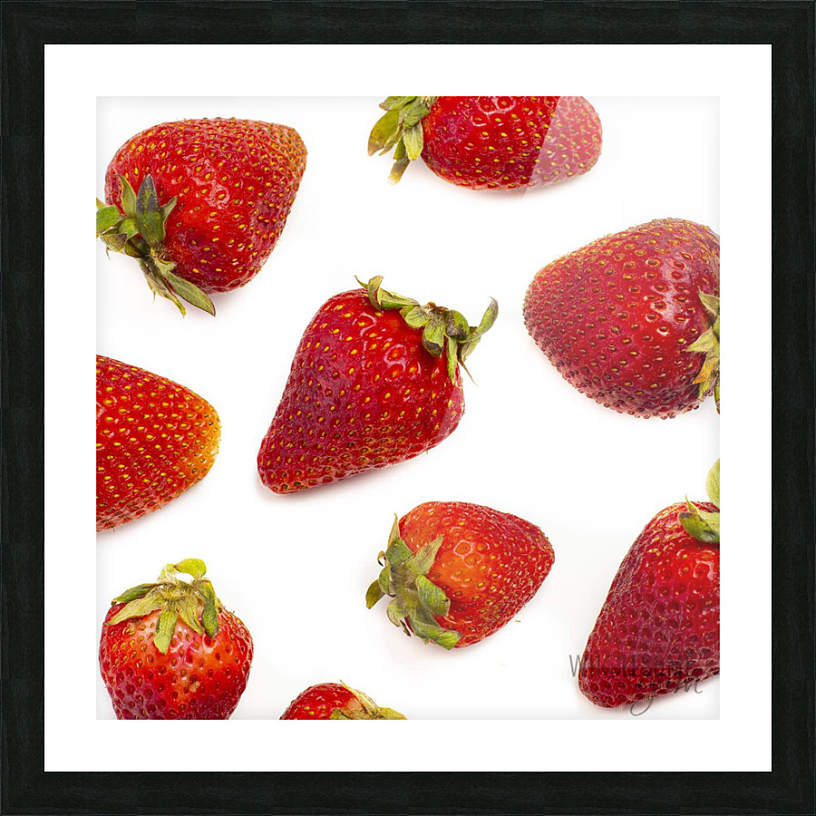 strawberries Picture Frame print