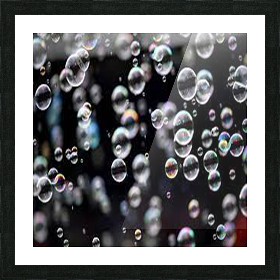 Bubble Picture Frame print