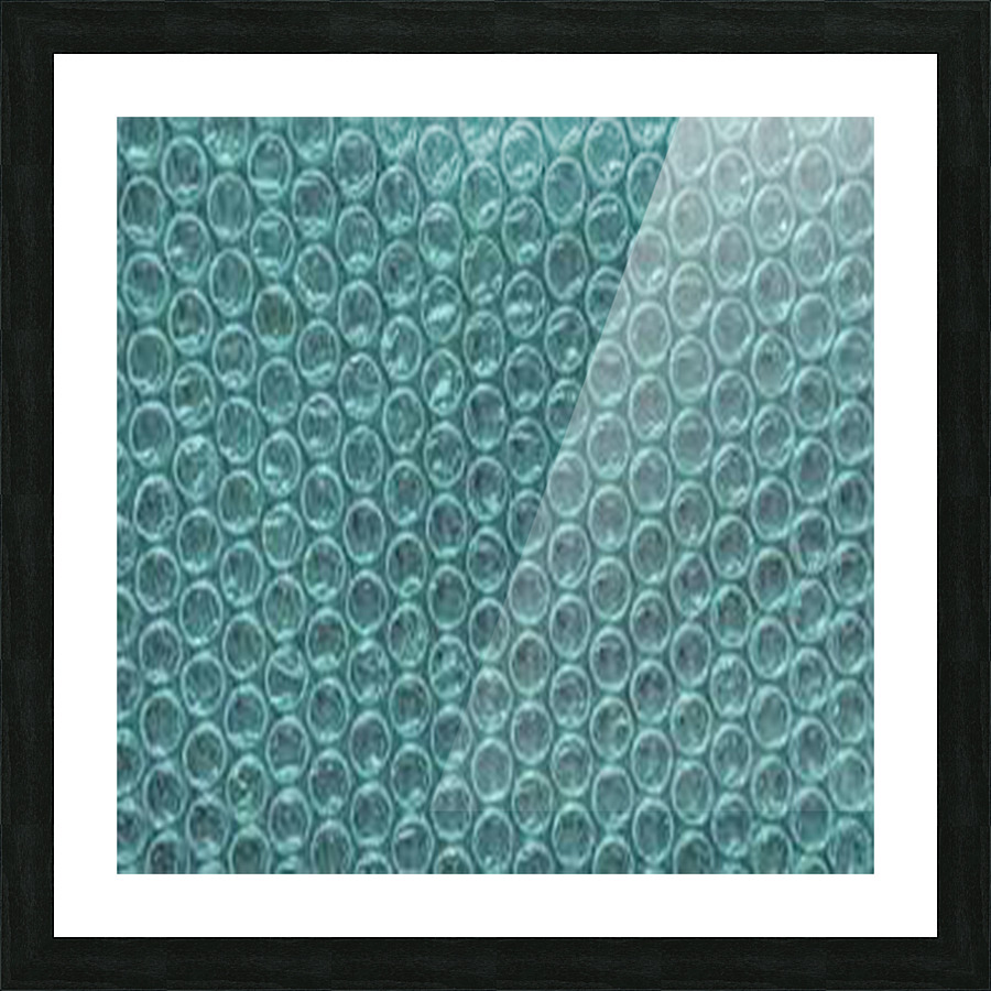 bubble wrap Picture Frame print