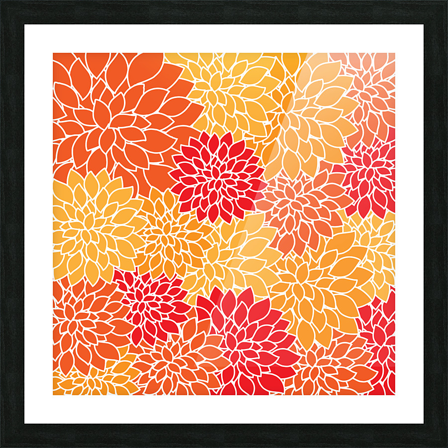Abstract Art Background Picture Frame print