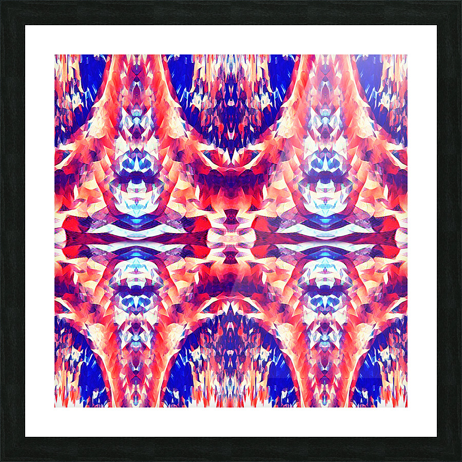 Abstract pattern effect Picture Frame print