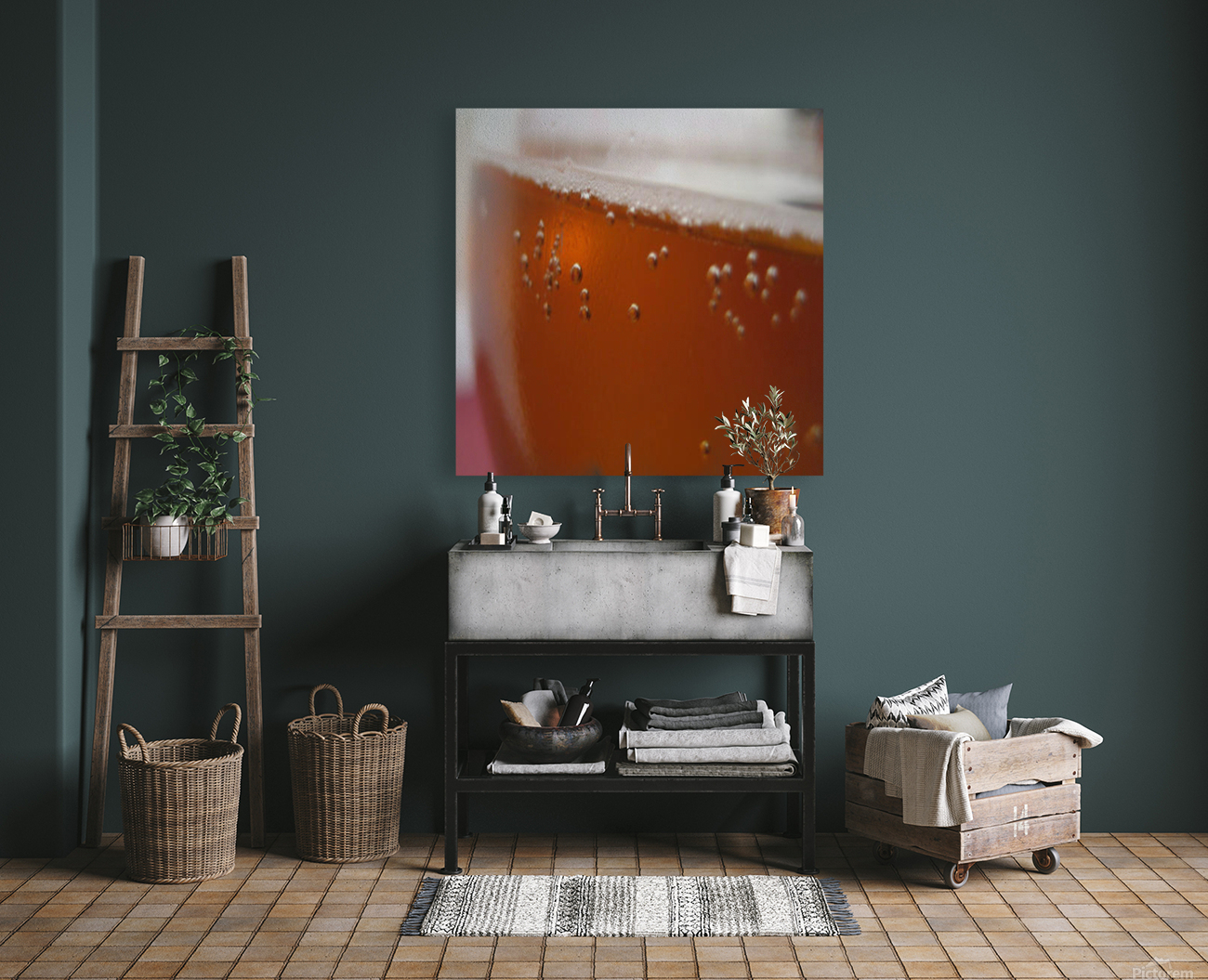 bubble beer Reproduction