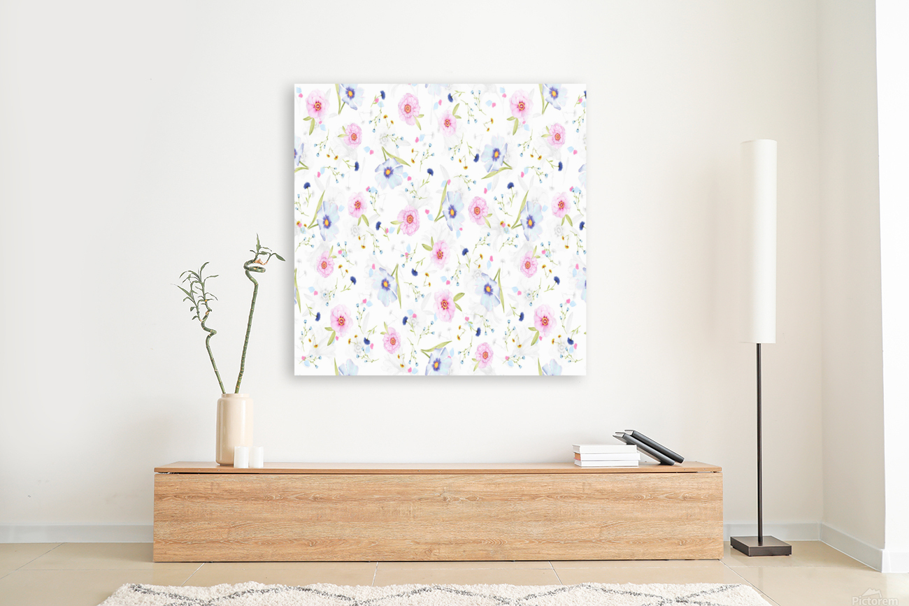 Pattern Flowers Reproduction