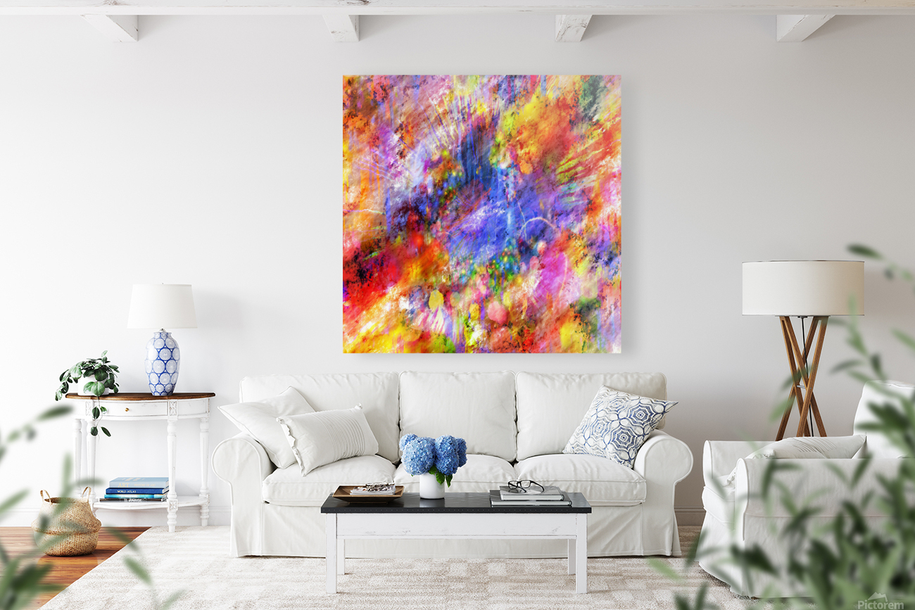 Abstract Colorful Reproduction