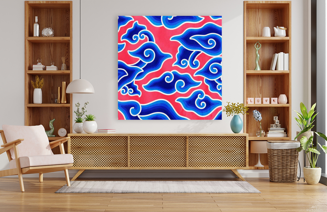 batik megamendung Reproduction