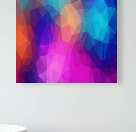 Triangles Polygon Color by Artworkshop