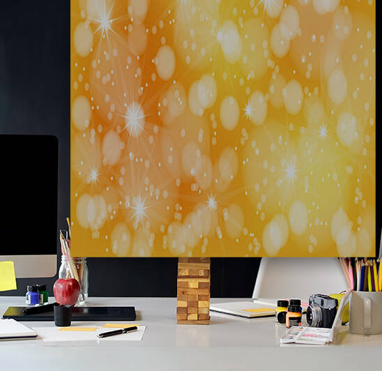 Abstract sparkling christmas day by Artworkshop