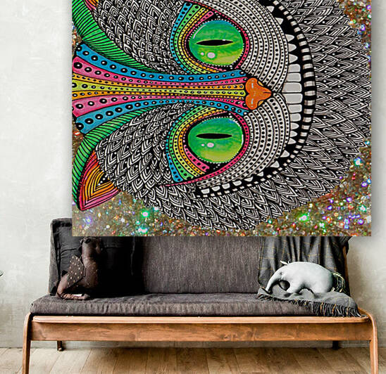 Alice in Wonderland Cat by Artworkshop