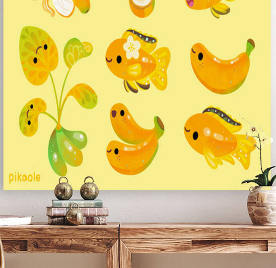 Banana cichlid by Artworkshop