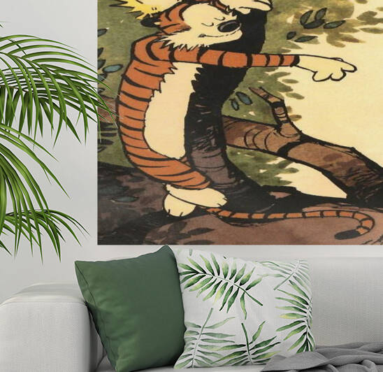 calvin and hobbes by Artworkshop