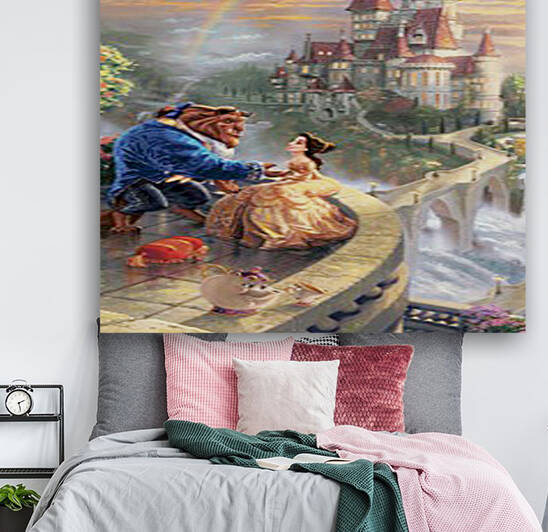 Beauty and The Beast Castle by Artworkshop