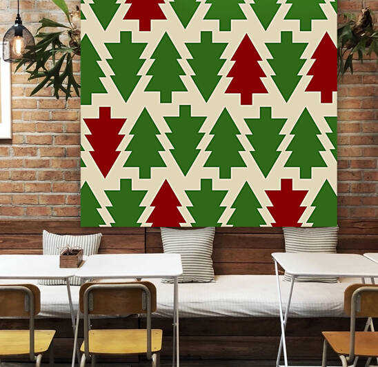 Background Christmas Christmas Trees Holiday by Artworkshop