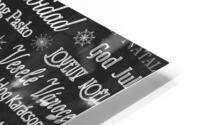 Abstract Advent Backdrop HD Metal print