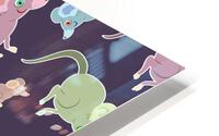 Animals Mouse Cartoon HD Metal print