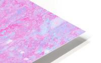 Background Texture Pink Light Blue HD Metal print