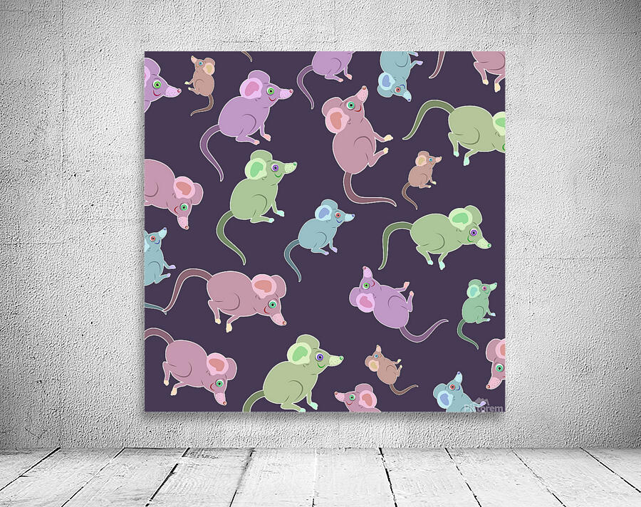 Animals Mouse Cartoon Wall Preview