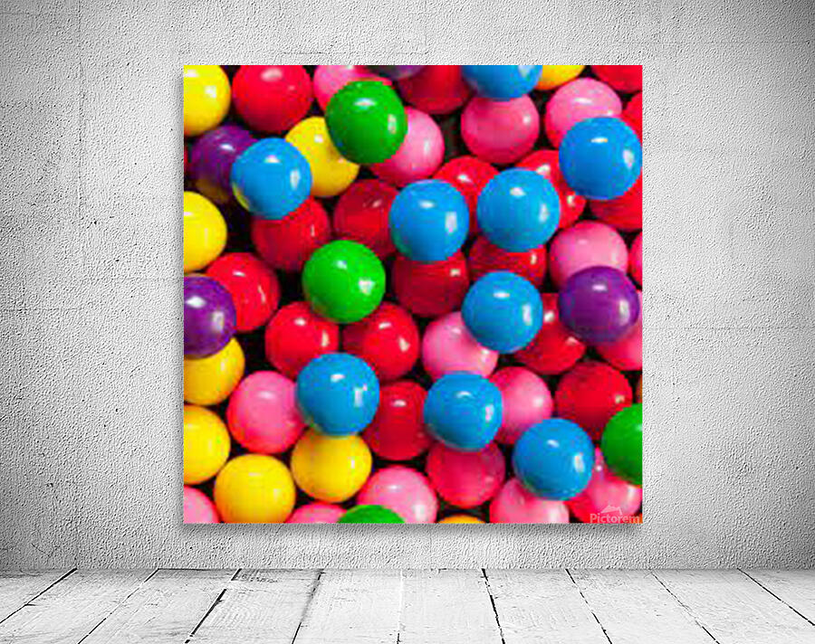 bubble gum Wall Preview