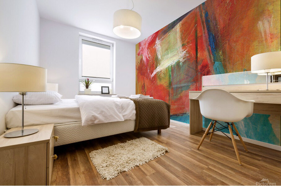 Square 5 Mural print