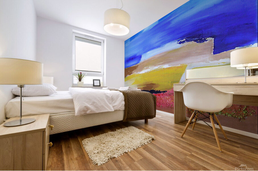 Coastline Mural print
