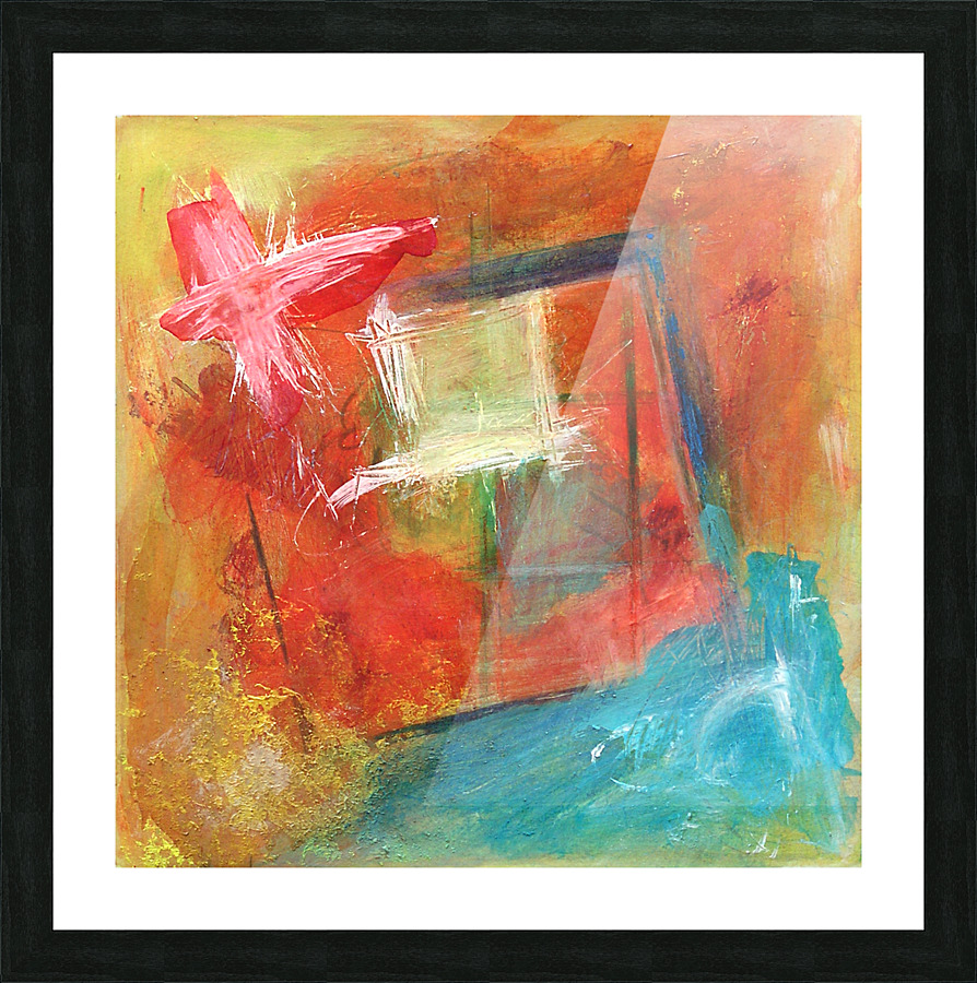 Square 5 Picture Frame print