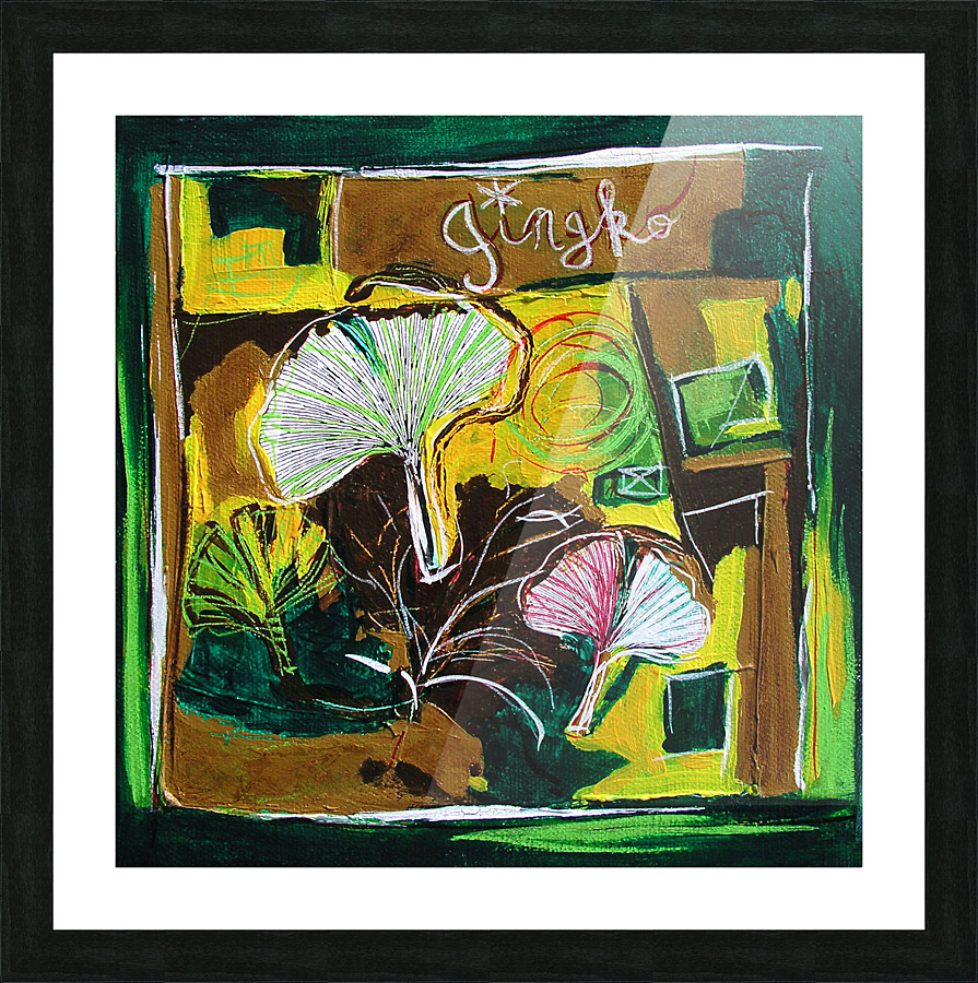 Ginkgo Picture Frame print