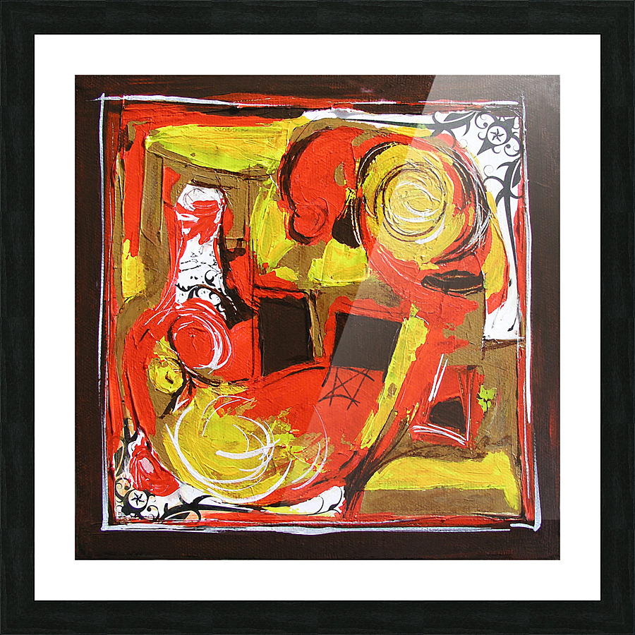 Arabesque Picture Frame print