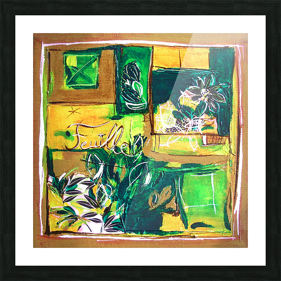 Foliage Picture Frame print
