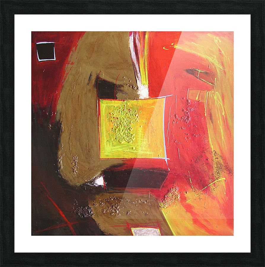 Aztek 1 Picture Frame print