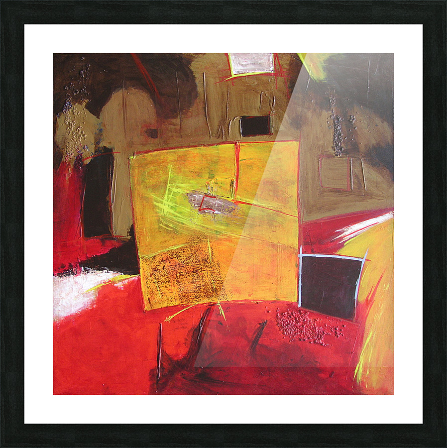 Aztek 2 Picture Frame print