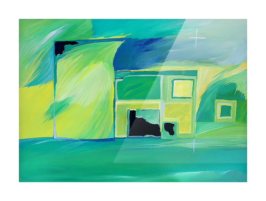 Windy Picture Frame print