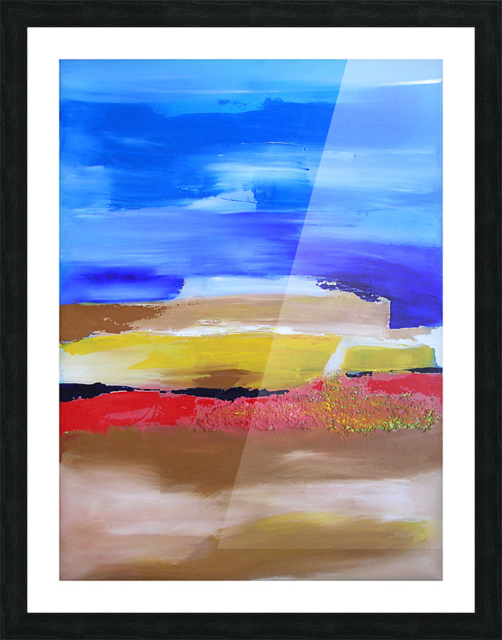 Coastline Picture Frame print