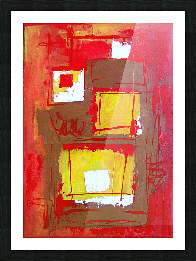 Superpositions Picture Frame print