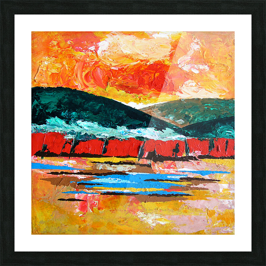 Orinoco Picture Frame print