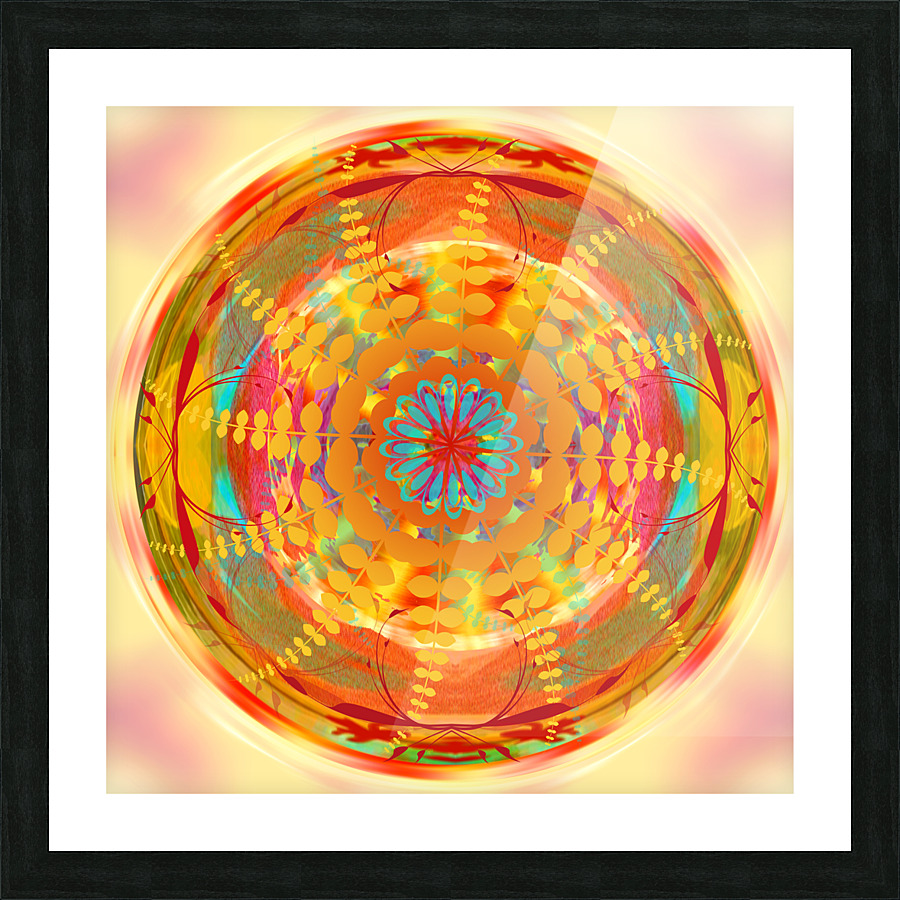 Mandala 1 Picture Frame print