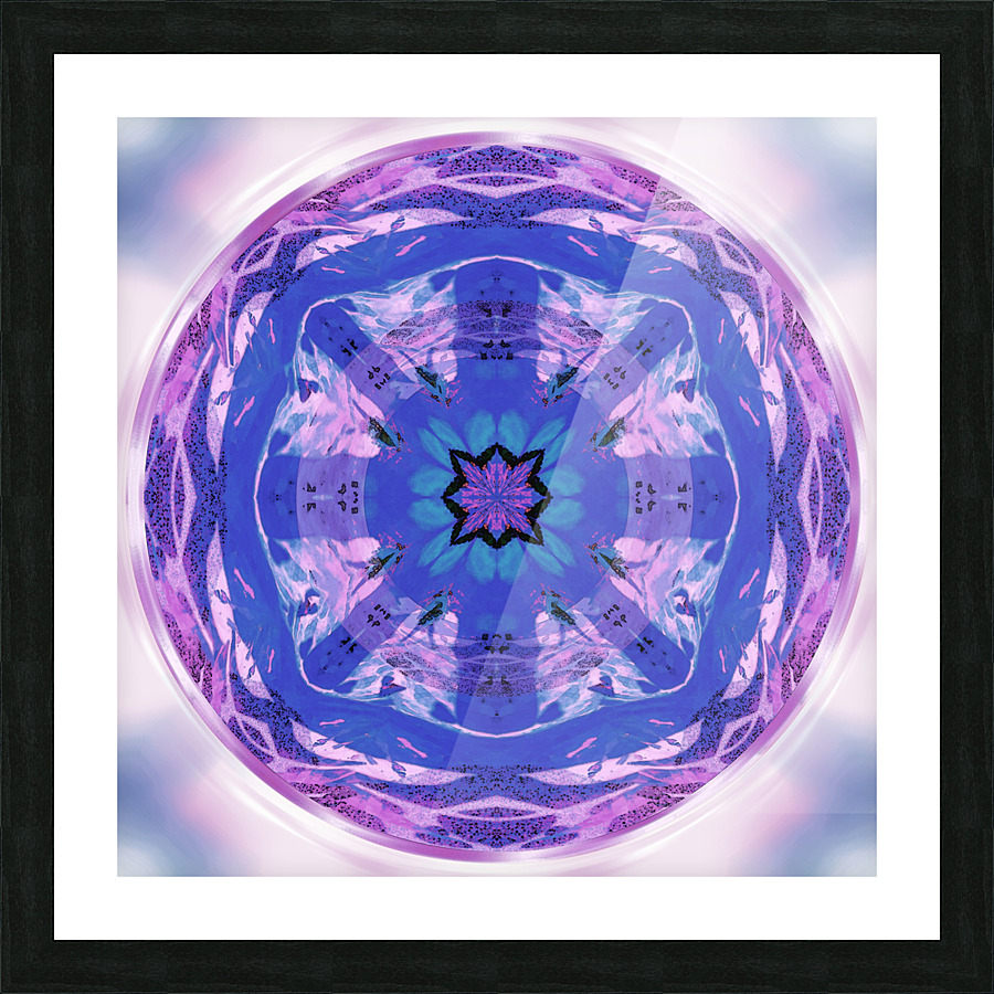 Mandala 4 Picture Frame print
