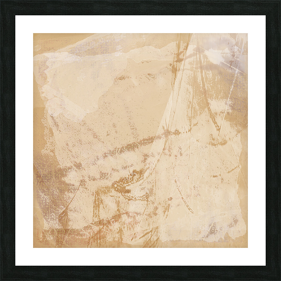 Mono Sand Picture Frame print