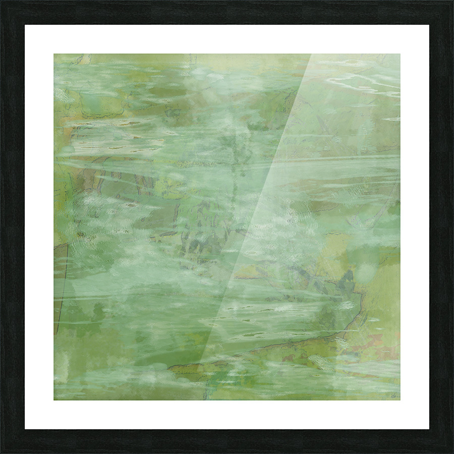 Mono Absinth Picture Frame print