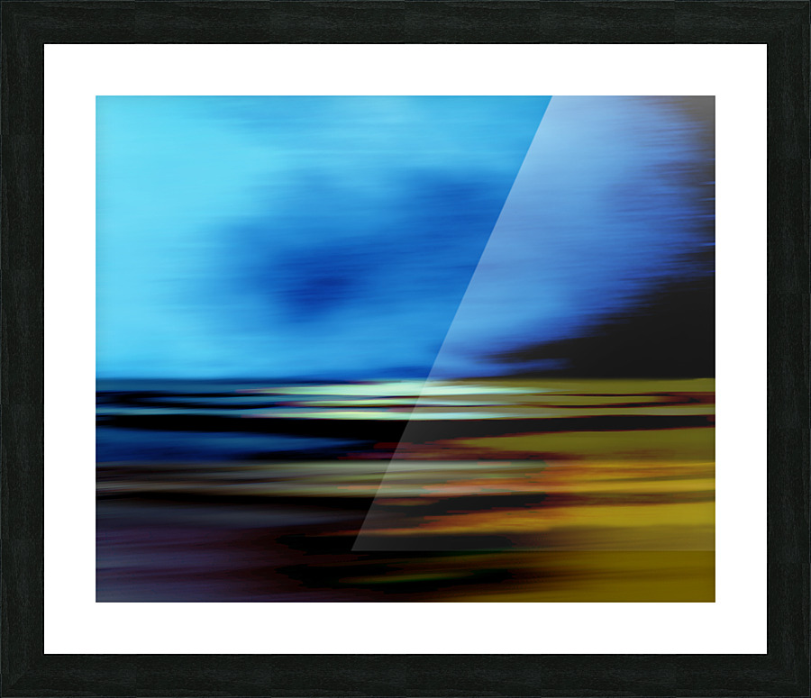 Digital Landscape 5 Picture Frame print