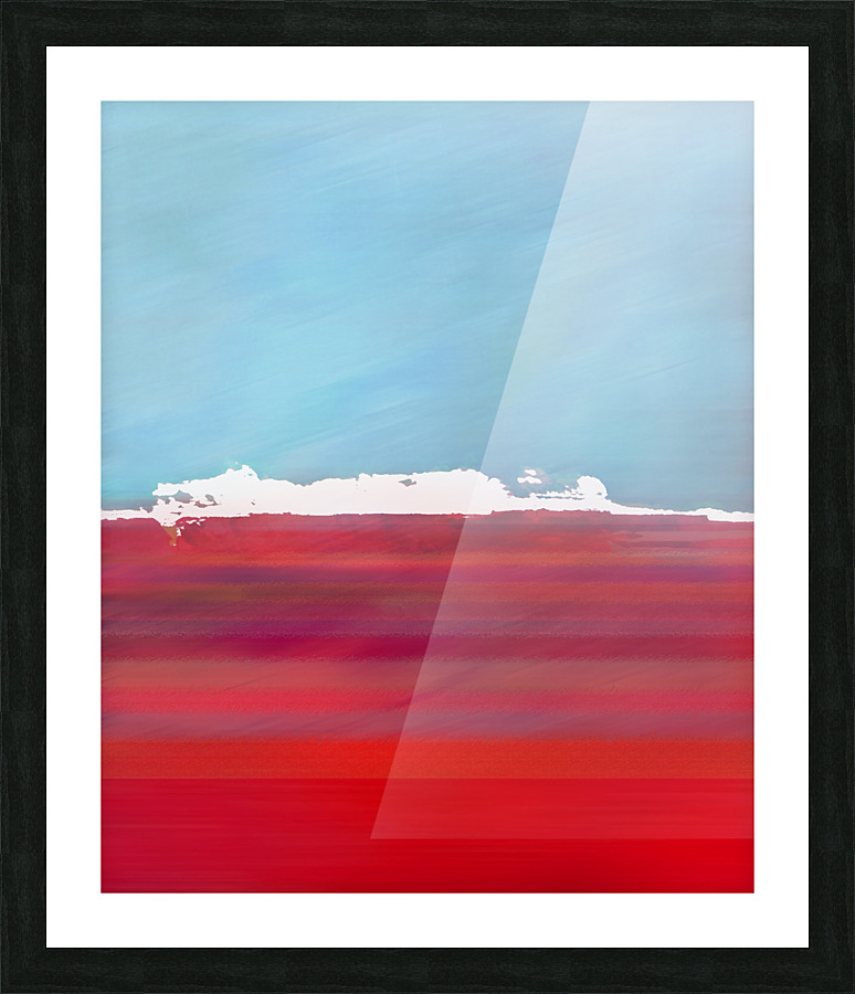 Digital Landscape 9 Picture Frame print
