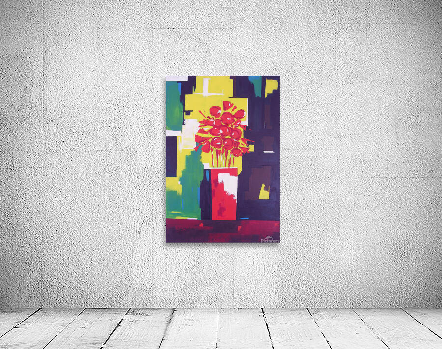 Red Bouquet Wall Preview