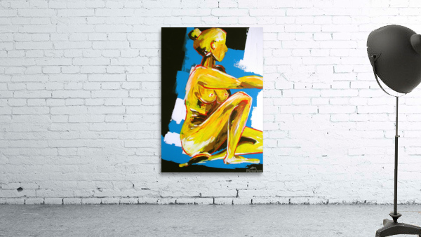 Blue Nude Wall Preview