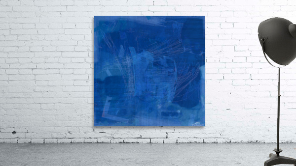 Mono Blue Wall Preview