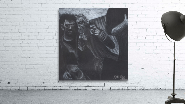 Two Drunk Men Wall Preview
