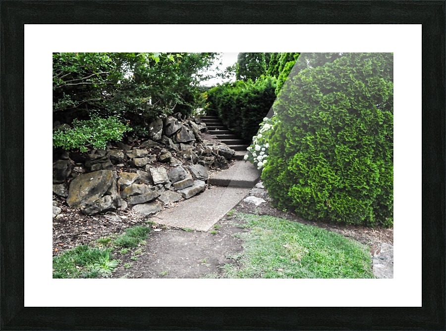 Enchanted Walkway Picture Frame print