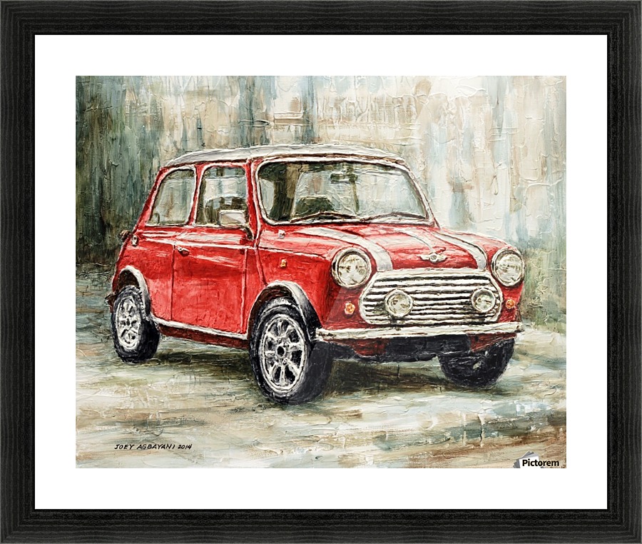 Mini Cooper S 2000 Picture Frame print