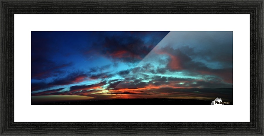Dawn in Cairo Picture Frame print