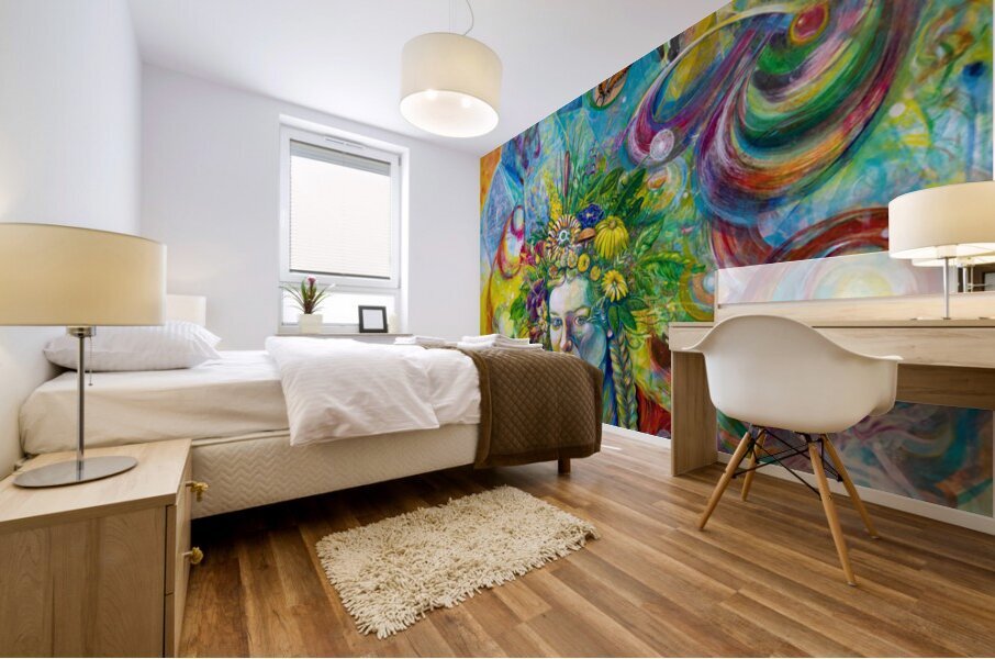 the HEALER Mural print